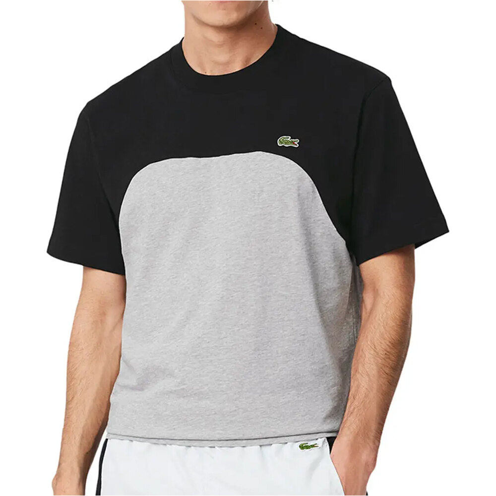 Lacoste camiseta manga corta hombre Tee-shirt bloq vista frontal