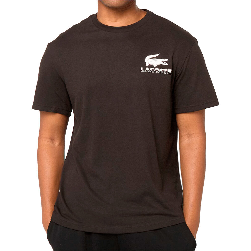 Lacoste camiseta manga corta hombre Tee-shirt entry back graphic vista frontal