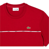 Lacoste camiseta manga corta hombre Tee-shirt tape vista trasera