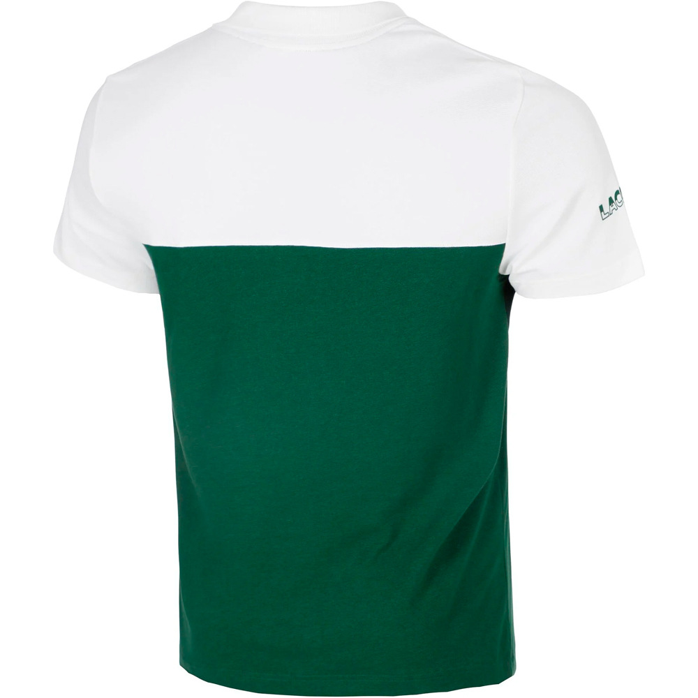 Lacoste polo manga corta hombre polo bicolor entry vista trasera