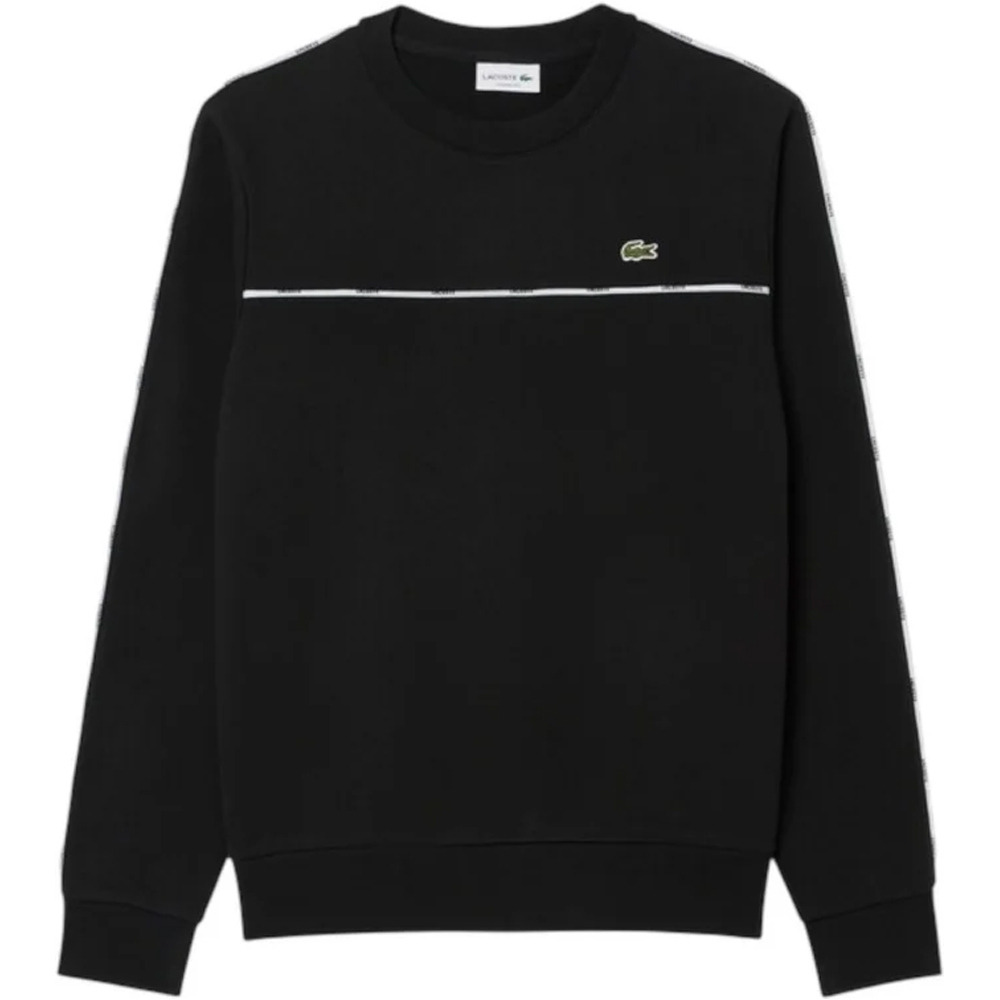 Lacoste sudadera hombre sweatshirt tape crew 03