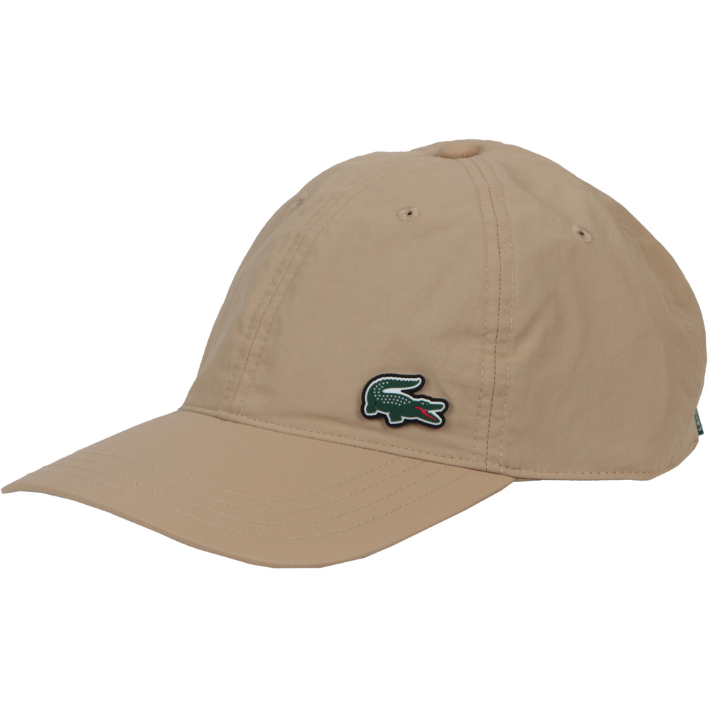 Lacoste visera lona BASIC CAP vista frontal