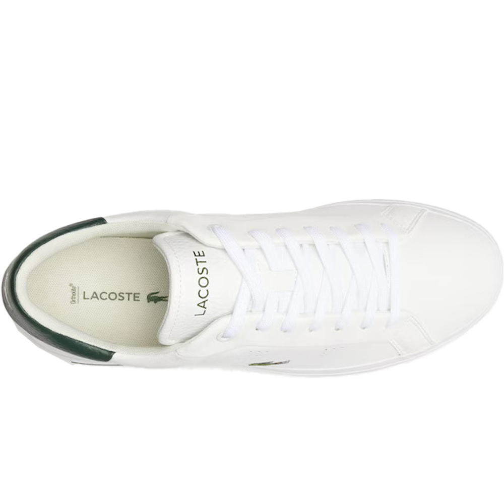 Lacoste zapatilla moda hombre POWERCOURT 2.0 LEATHER 06