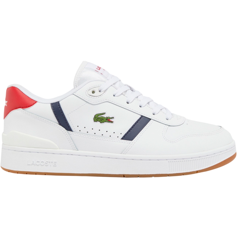 Lacoste zapatilla moda hombre T-CLIP SET 224 lateral exterior