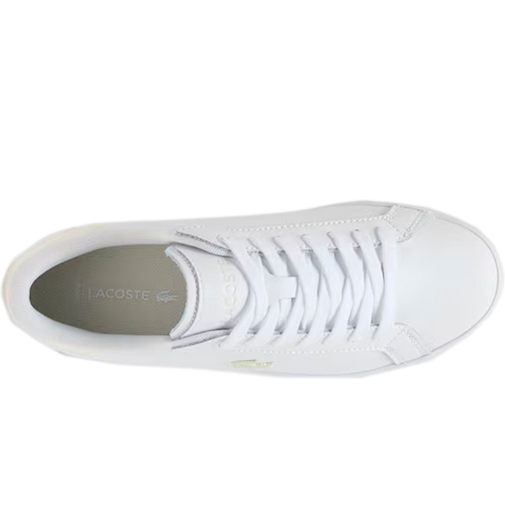 Lacoste zapatilla moda mujer POWERCOURT 225 3 SFA vista superior