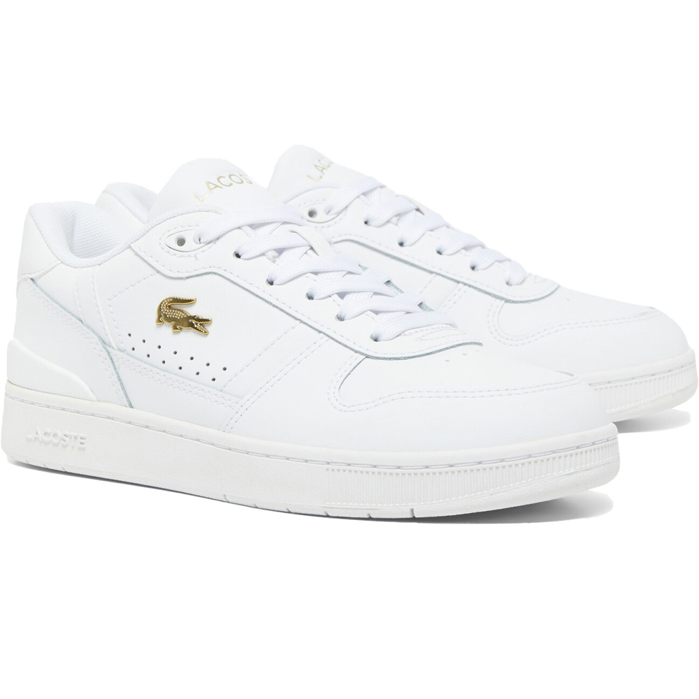 Lacoste zapatilla moda mujer T-CLIP SET 224 2 SFA lateral interior