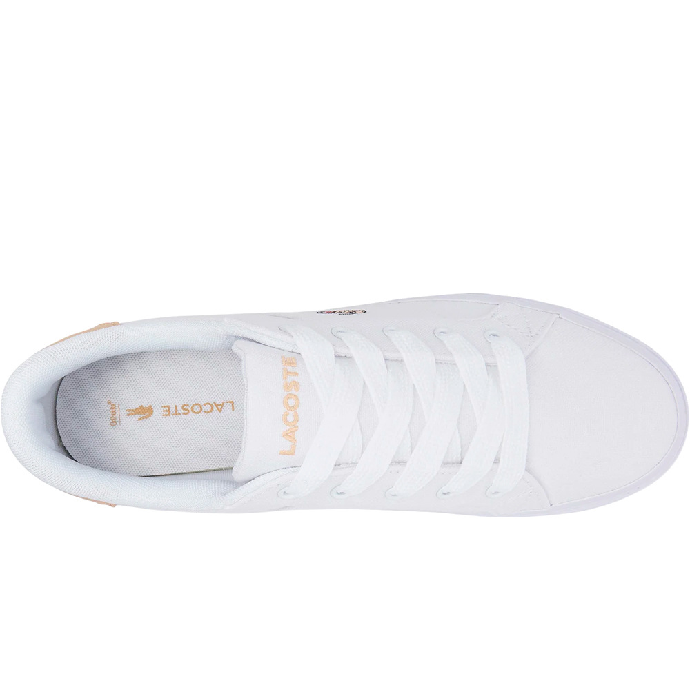 Lacoste zapatilla moda mujer ZIANE PLATFORM vista superior