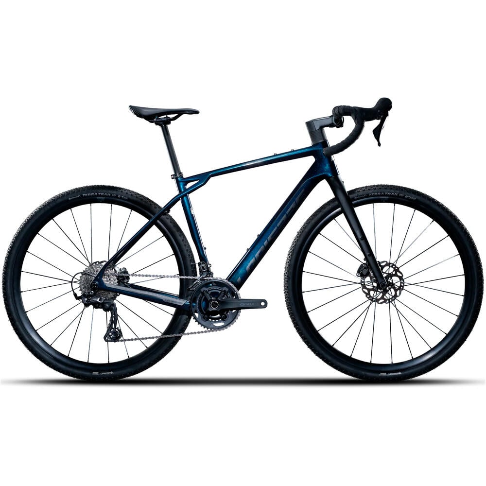 Lapierre bicicletas de carretera carbono CROSSHILL CF 5.0 BL vista frontal