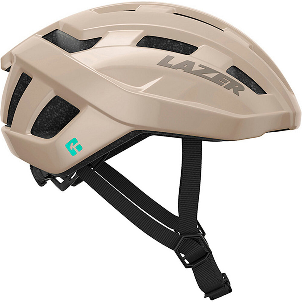 Lazer casco bicicleta Lazer Helmet Tempo KC CE-CPSCLatte vista frontal