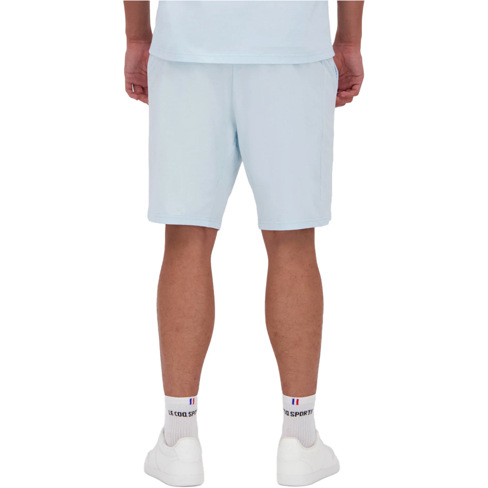 Le Coq Sportif bermudas hombre BAS Short N1 M vista trasera