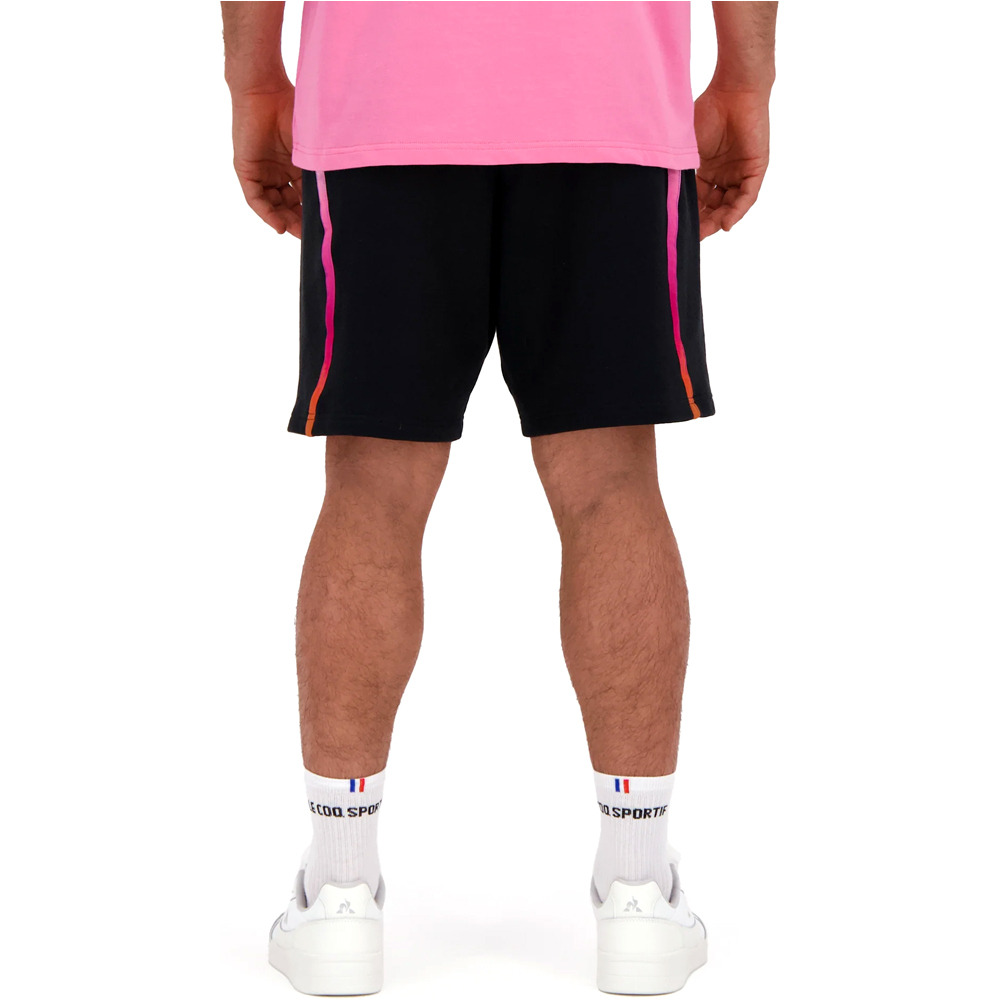 Le Coq Sportif bermudas hombre CONTEMPORAIN LF Short Regular M vista trasera