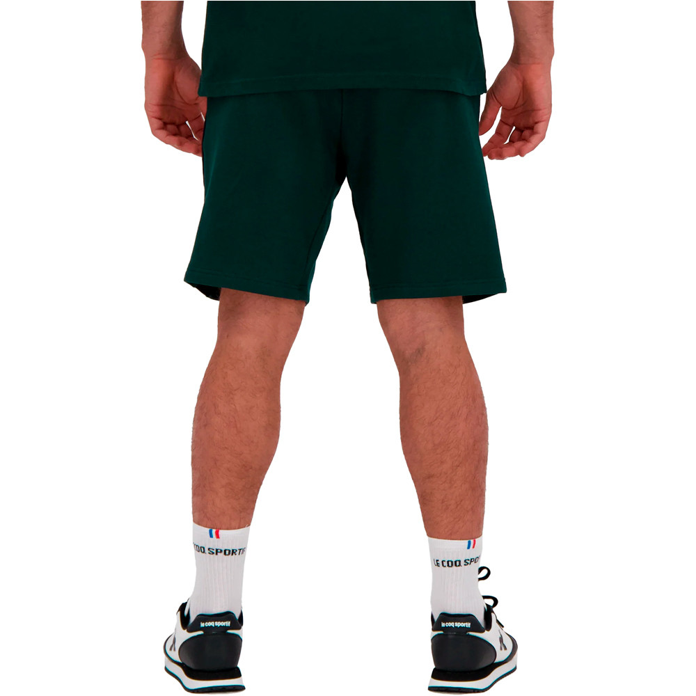Le Coq Sportif bermudas hombre CONTEMPORAIN SP Short N M vista trasera