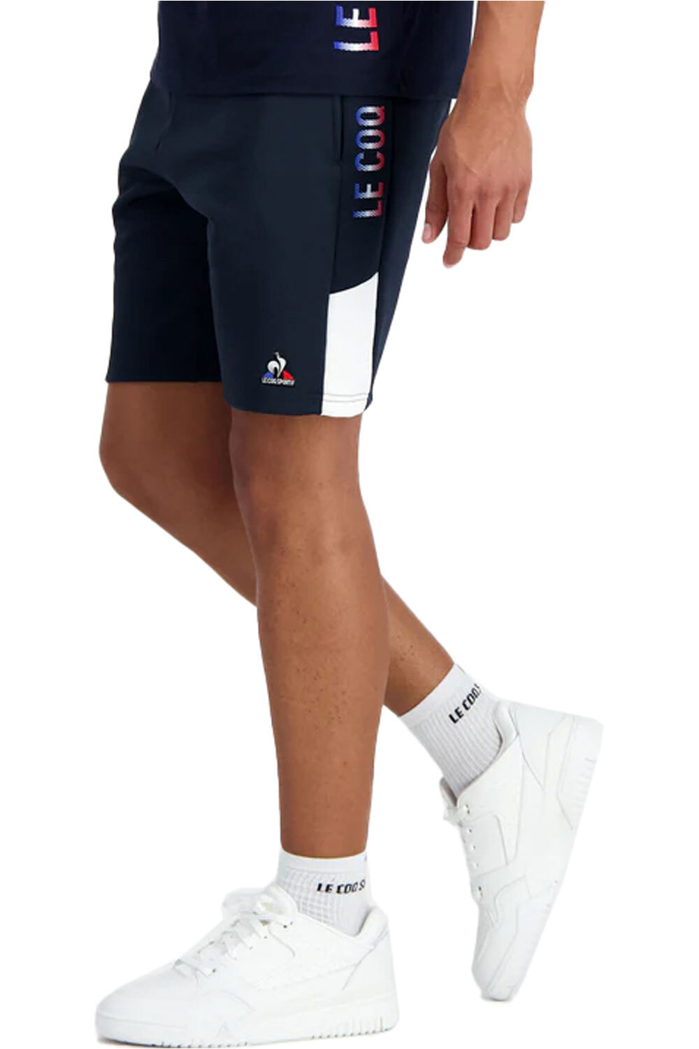 Le Coq Sportif bermudas hombre TRI Short Regular N1 M vista frontal