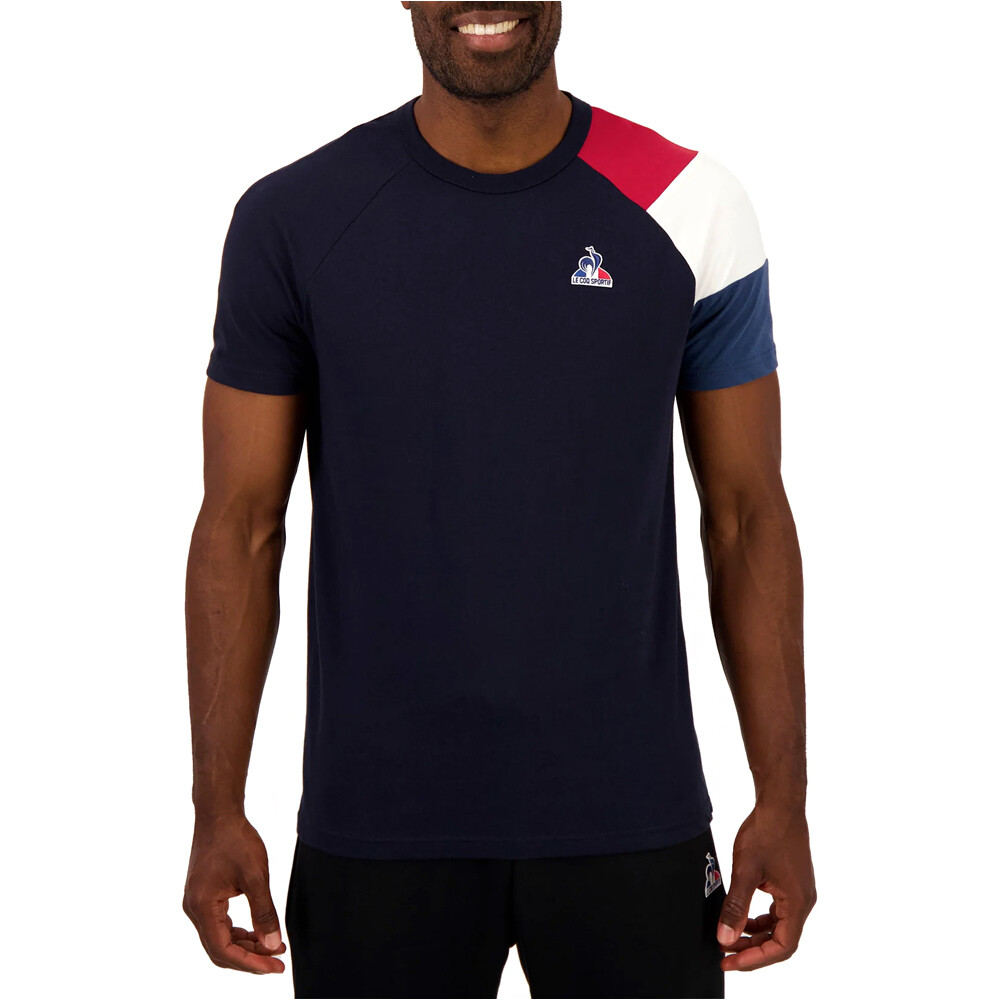 Le Coq Sportif camiseta manga corta hombre BAT SP Tee SS N1 M vista frontal