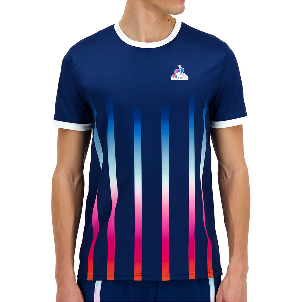 Le Coq Sportif camiseta manga corta hombre CONTEMPORAIN FOOT Maillot SS N1 M vista frontal