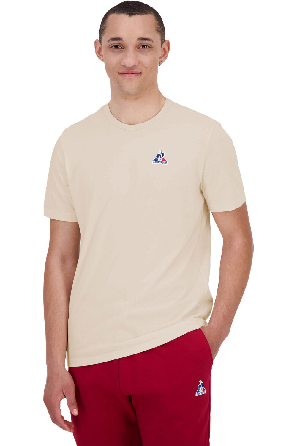 Le Coq Sportif camiseta manga corta hombre ESS Tee SS N1 M vista frontal
