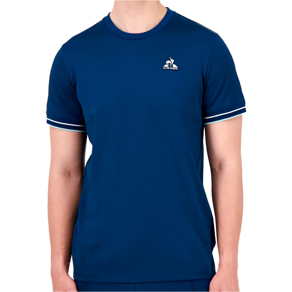 Le Coq Sportif camiseta manga corta hombre HERITAGE LF Tee SS N1 M vista frontal