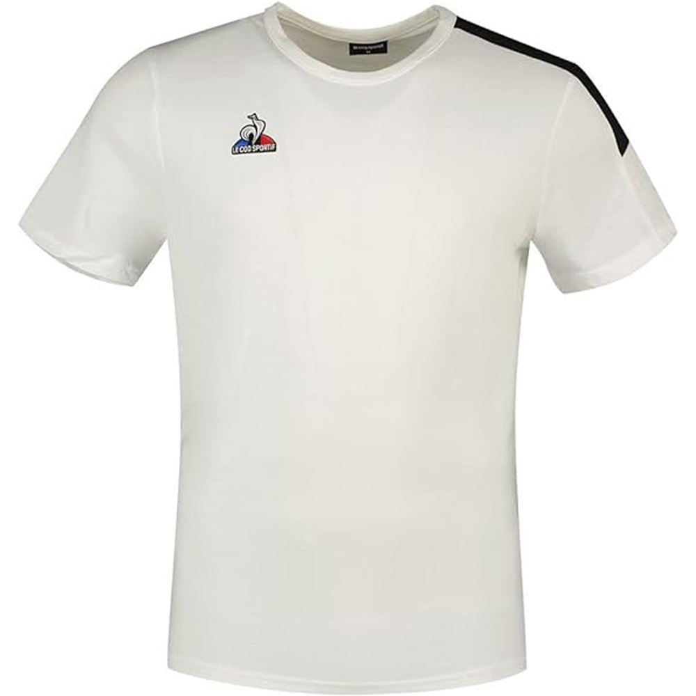 Le Coq Sportif camiseta manga corta hombre Tee SS PRESENTATION BICOLORE N1 M vista frontal