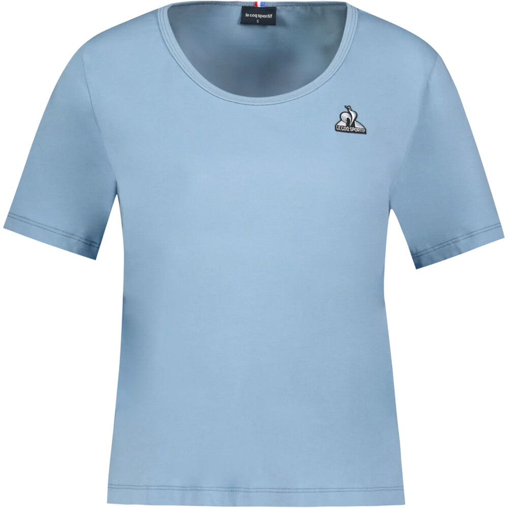 Le Coq Sportif camiseta manga corta mujer ESS Tee SS N1 W vista detalle