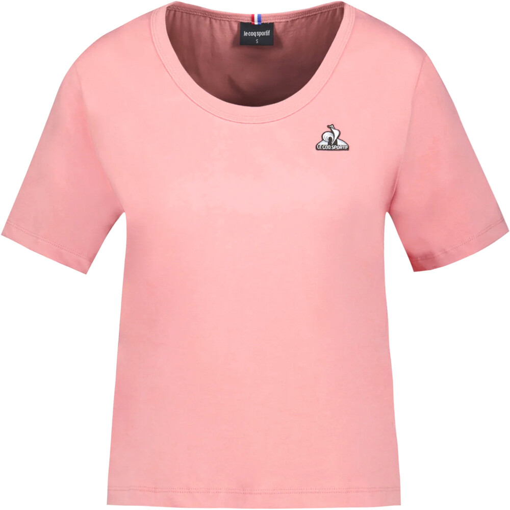 Le Coq Sportif camiseta manga corta mujer ESS Tee SS N1 W vista detalle