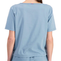 Le Coq Sportif camiseta manga corta mujer ESS Tee SS N1 W vista trasera