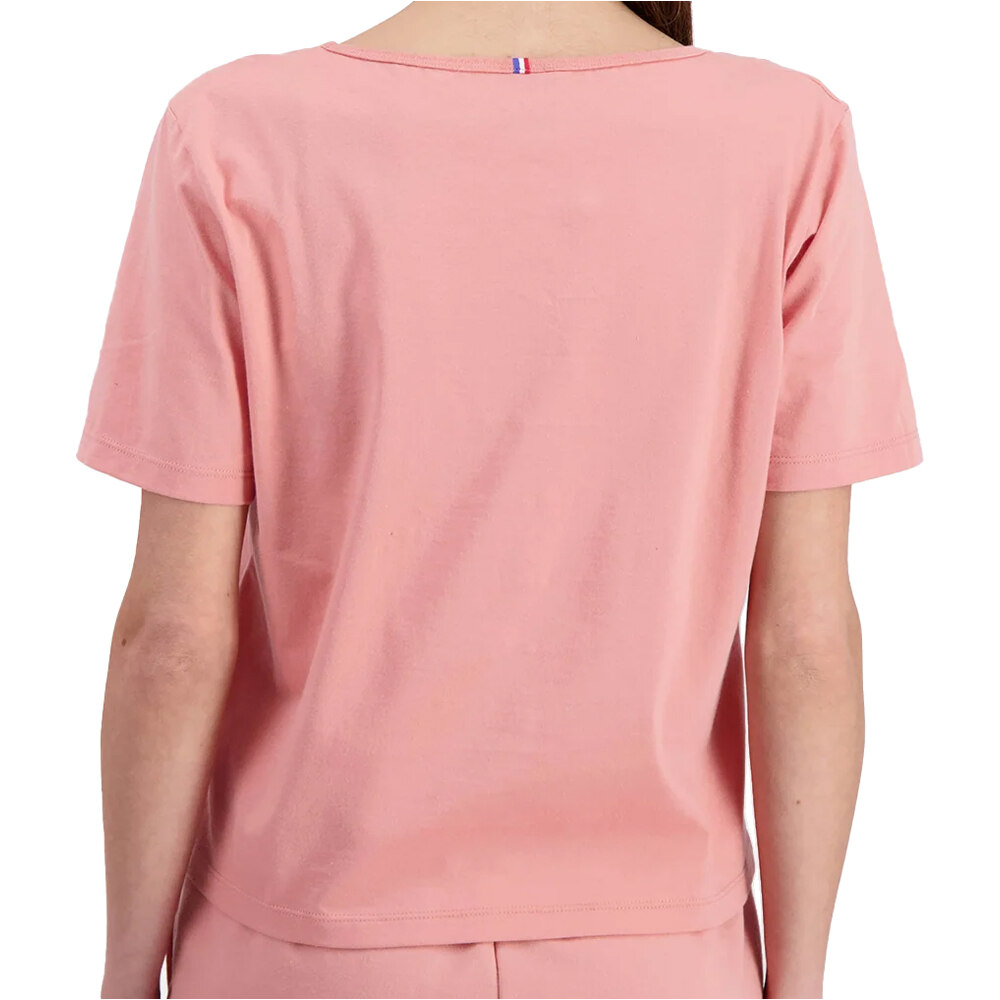 Le Coq Sportif camiseta manga corta mujer ESS Tee SS N1 W vista trasera