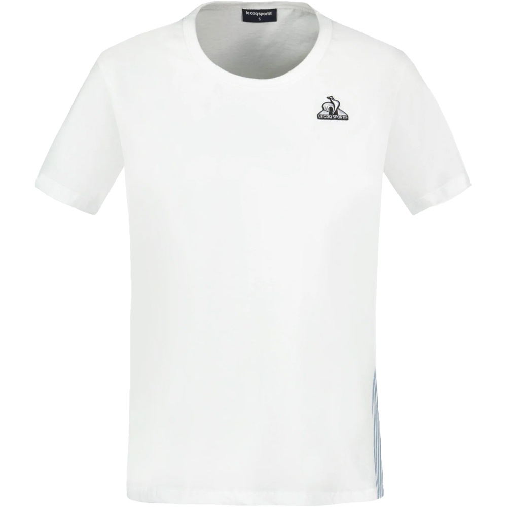 Le Coq Sportif camiseta manga corta mujer HERITAGE Tee SS N2 W vista detalle