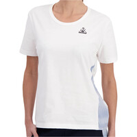 Le Coq Sportif camiseta manga corta mujer HERITAGE Tee SS N2 W vista frontal