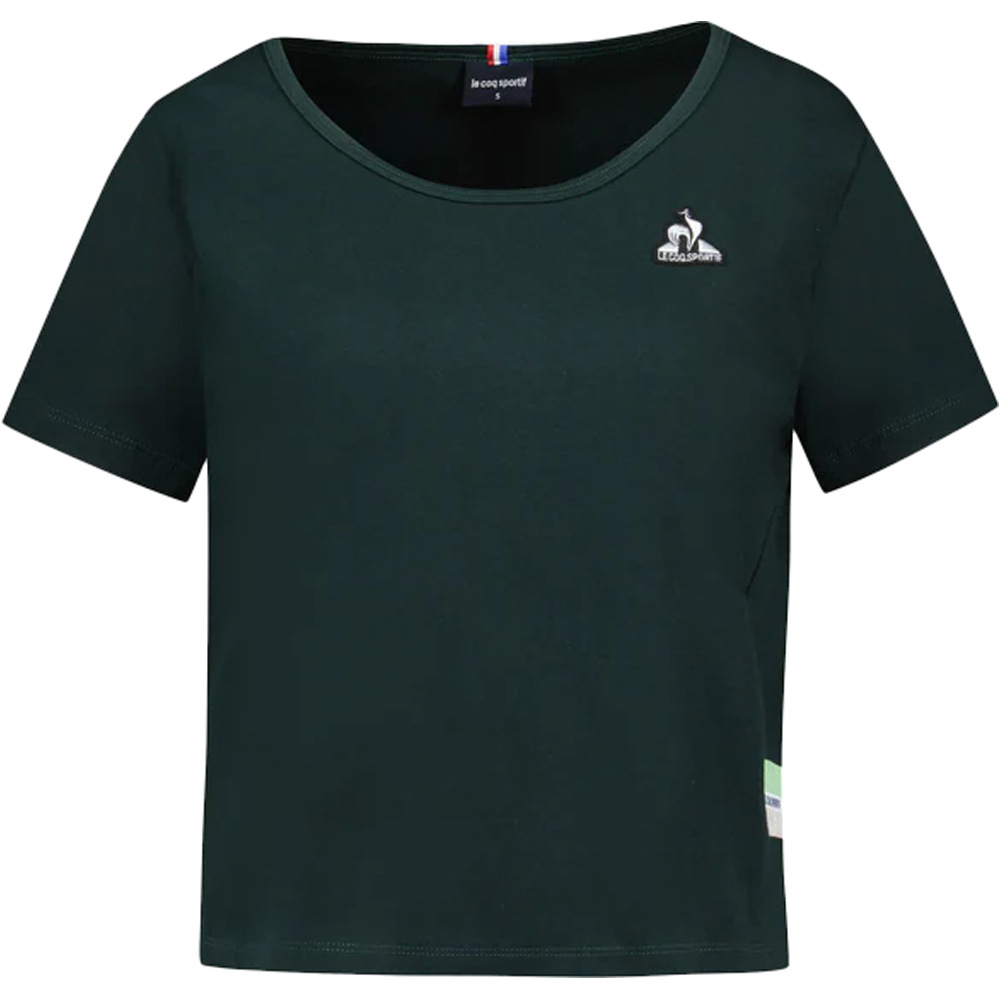 Le Coq Sportif camiseta manga corta mujer SAISON Tee SS N2 W vista detalle
