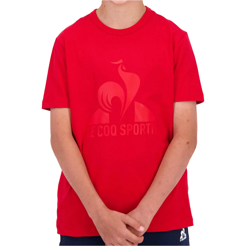 Le Coq Sportif camiseta manga corta niño BAT Tee SS N3 Enfant vista frontal