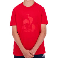 Le Coq Sportif camiseta manga corta niño BAT Tee SS N3 Enfant vista frontal