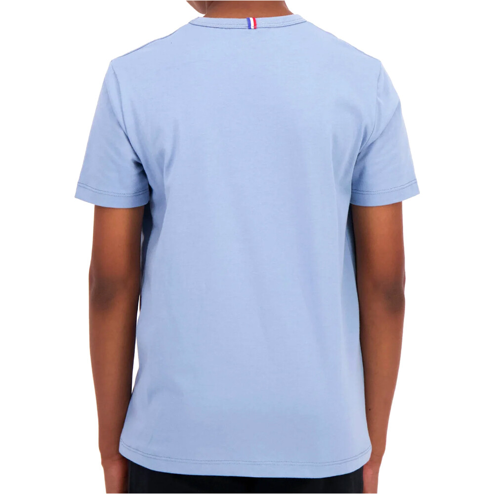 Le Coq Sportif camiseta manga corta niño BAT Tee SS N3 Enfant vista trasera