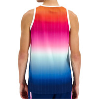 Le Coq Sportif camiseta tirantes hombre CONTEMPORAIN BASKET Deb. N°2 M vista trasera