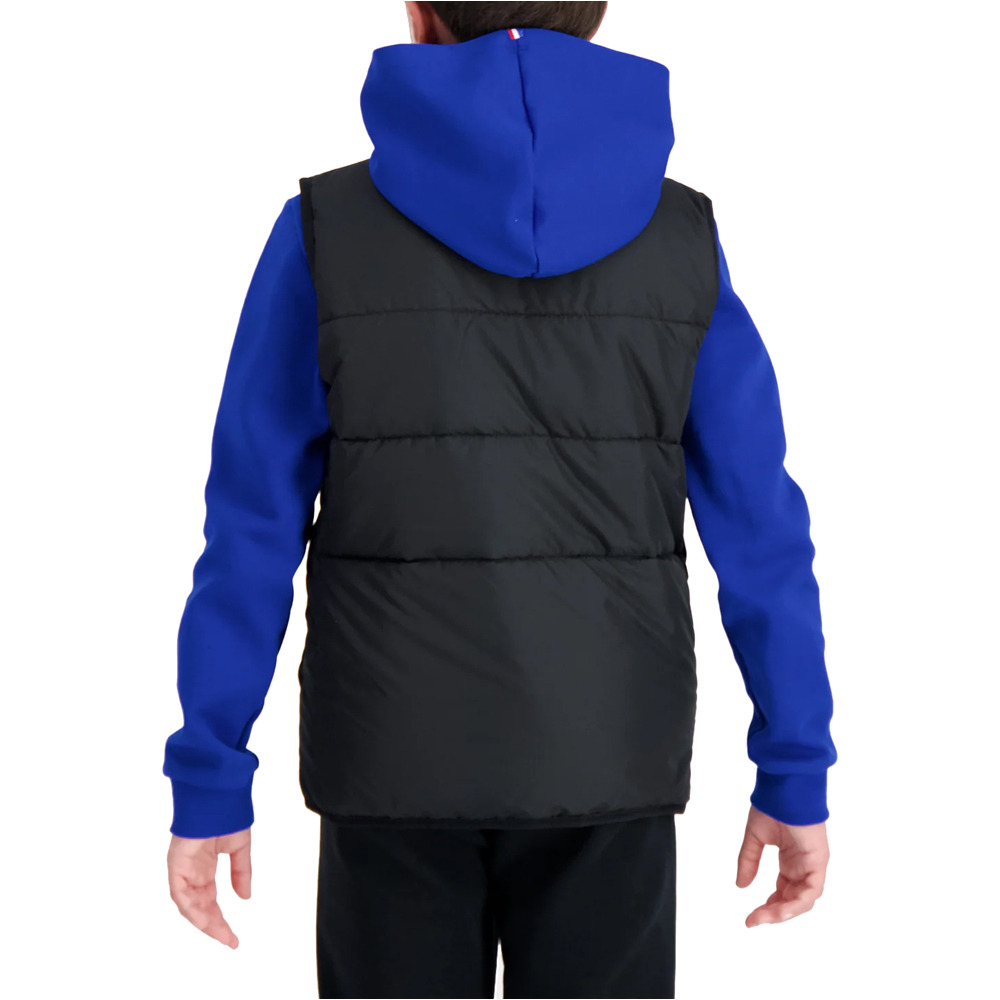 Le Coq Sportif chaleco niño ESS Doudoune SL Extra light N1 Enfant vista trasera