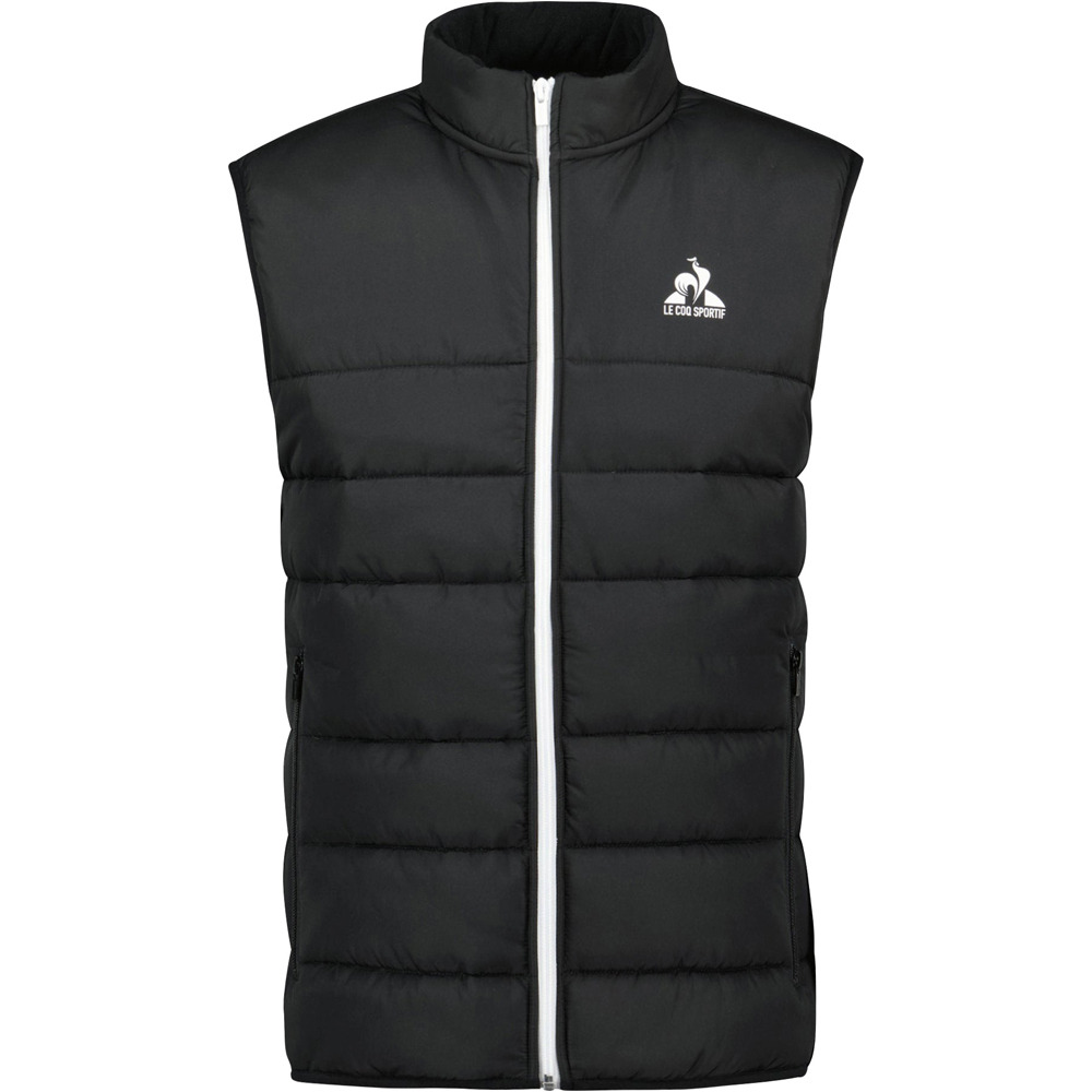 Le Coq Sportif chalecos hombre CONTEMPORAIN SP Doudoune SL N1 M vista detalle