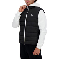 Le Coq Sportif chalecos hombre CONTEMPORAIN SP Doudoune SL N1 M vista frontal