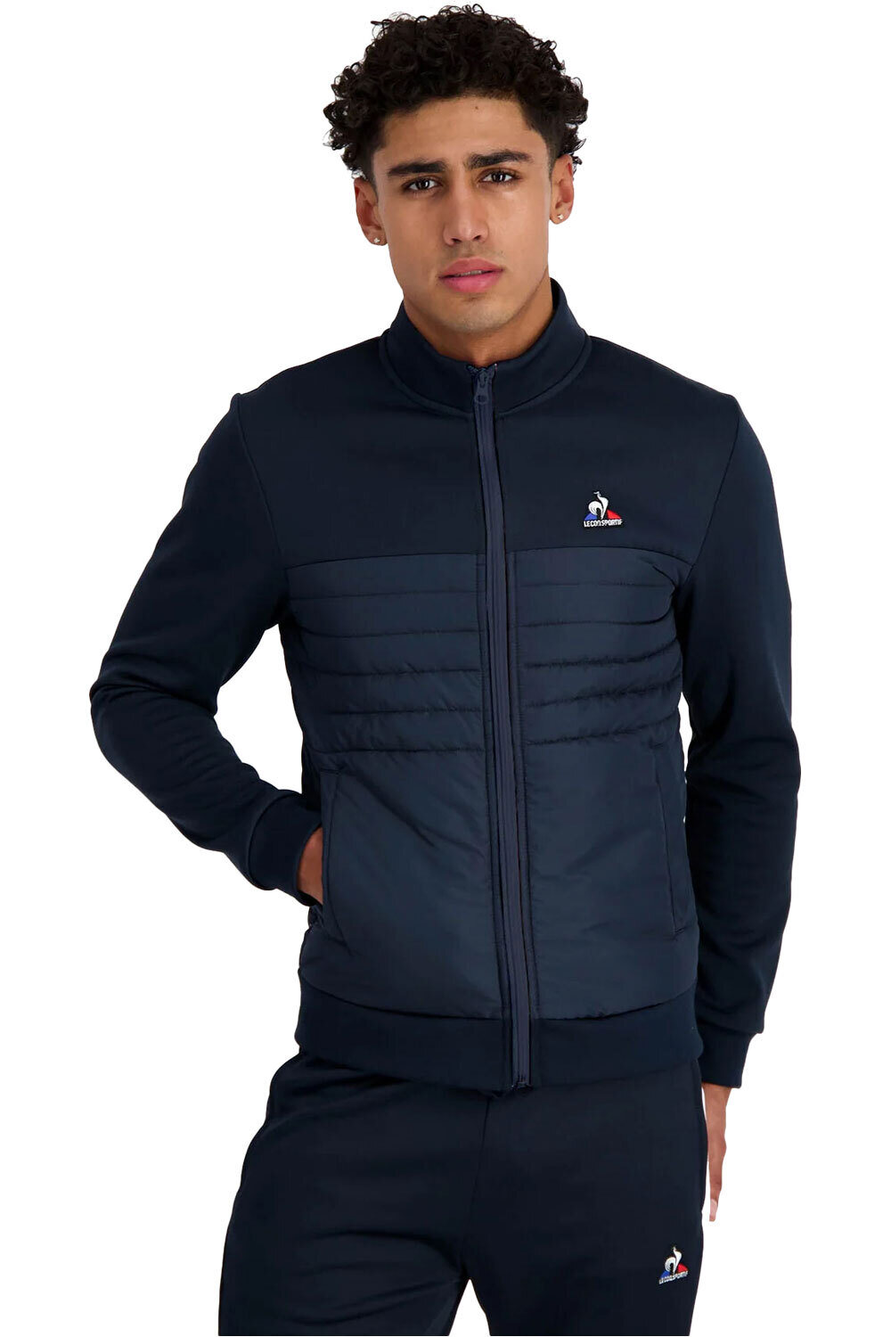 Le Coq Sportif chalecos hombre TRI Veste Hybride N1 M vista frontal