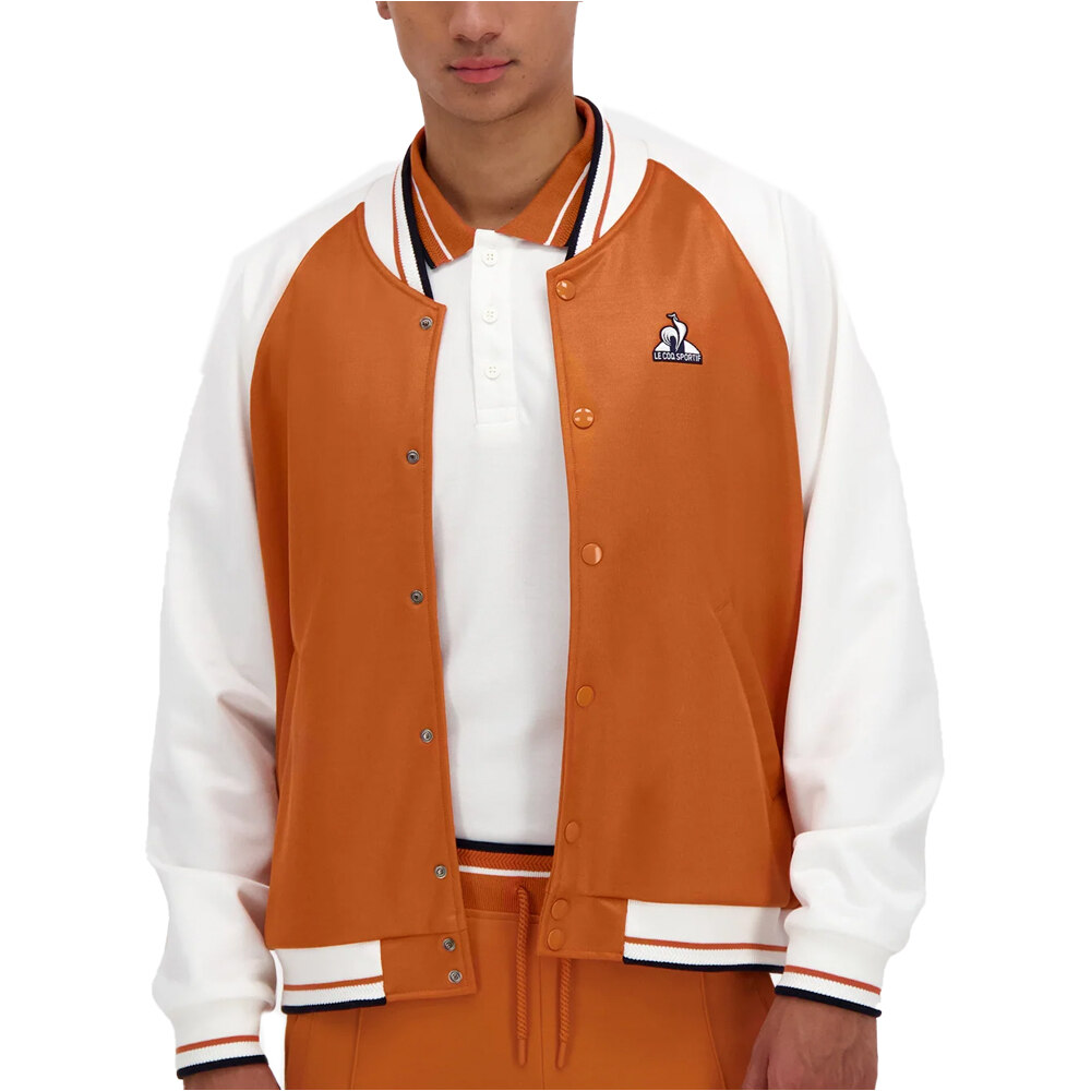 Le Coq Sportif chaquetas hombre HERITAGE Bomber N1 M vista frontal