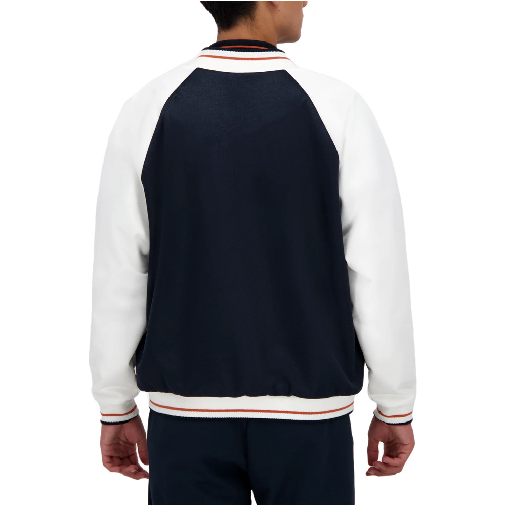 Le Coq Sportif chaquetas hombre HERITAGE Bomber N1 M vista trasera