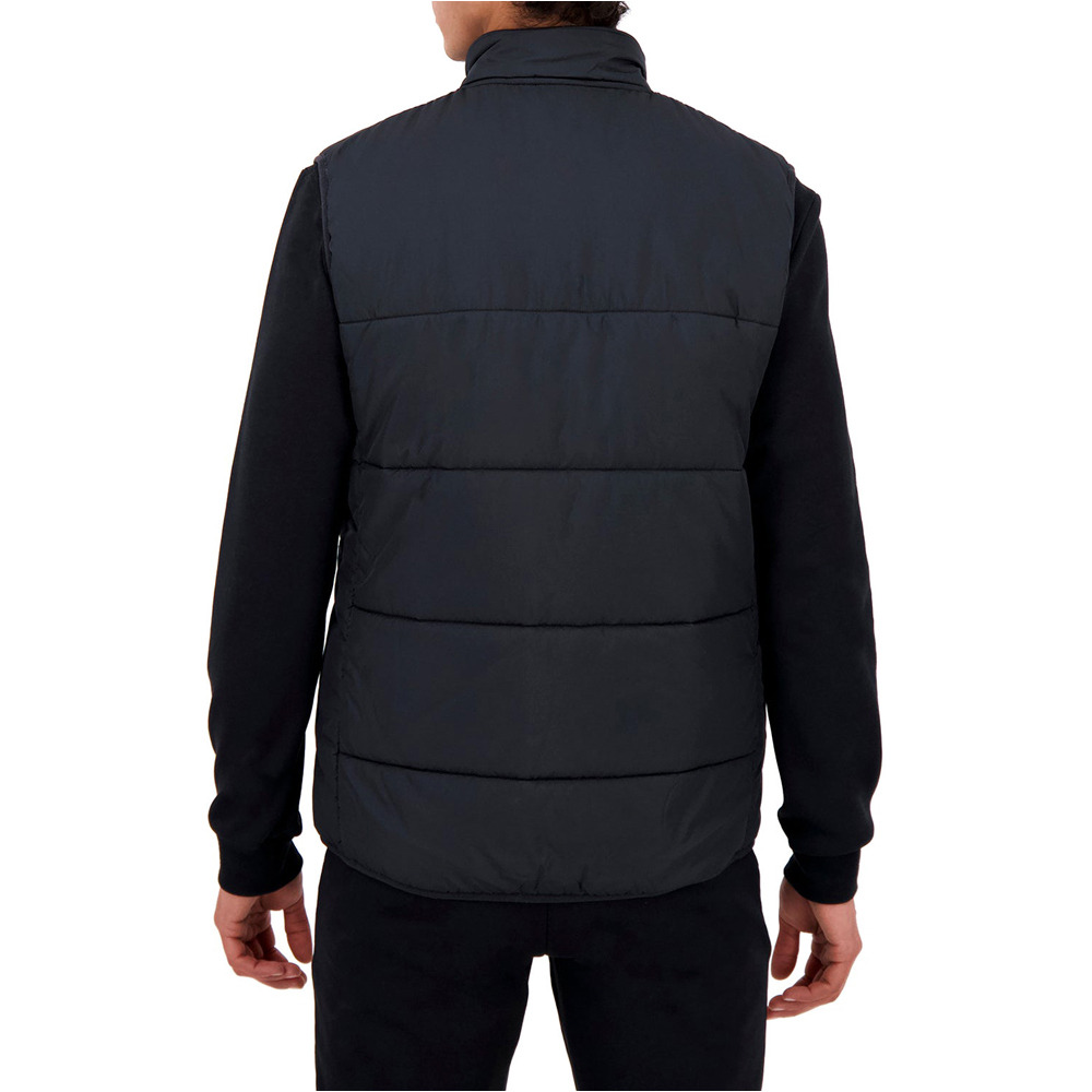 Le Coq Sportif chaquetas hombre TRAINING Doudoune light SL N1 M vista trasera