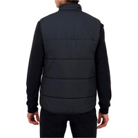 Le Coq Sportif chaquetas hombre TRAINING Doudoune light SL N1 M vista trasera