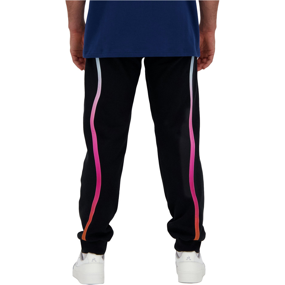 Le Coq Sportif pantalón hombre CONTEMPORAIN LF Pant Regular N1 M vista trasera