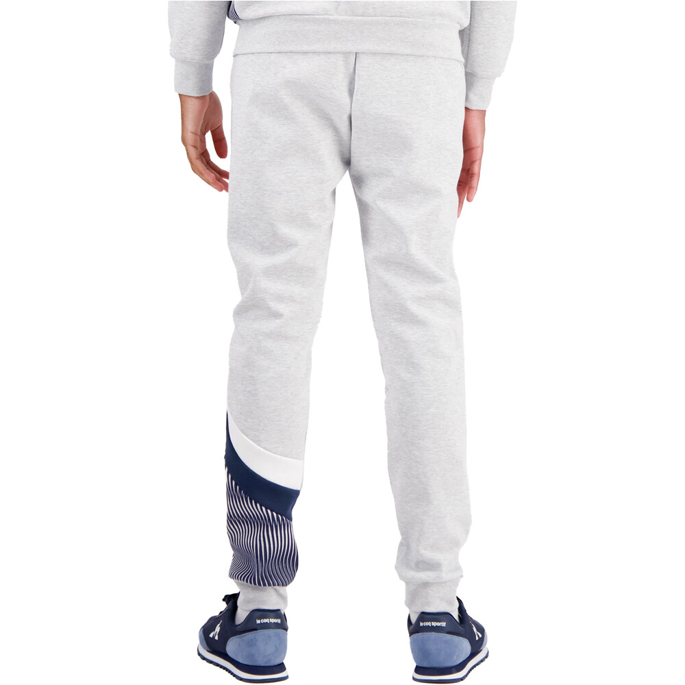 Le Coq Sportif pantalón hombre HERITAGE Pant Slim N2 M vista trasera