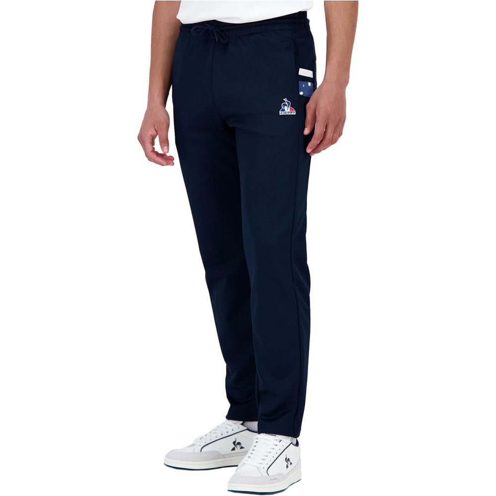 Le Coq Sportif pantalón hombre HERITAGE SP Pant SLIM N1 M vista frontal