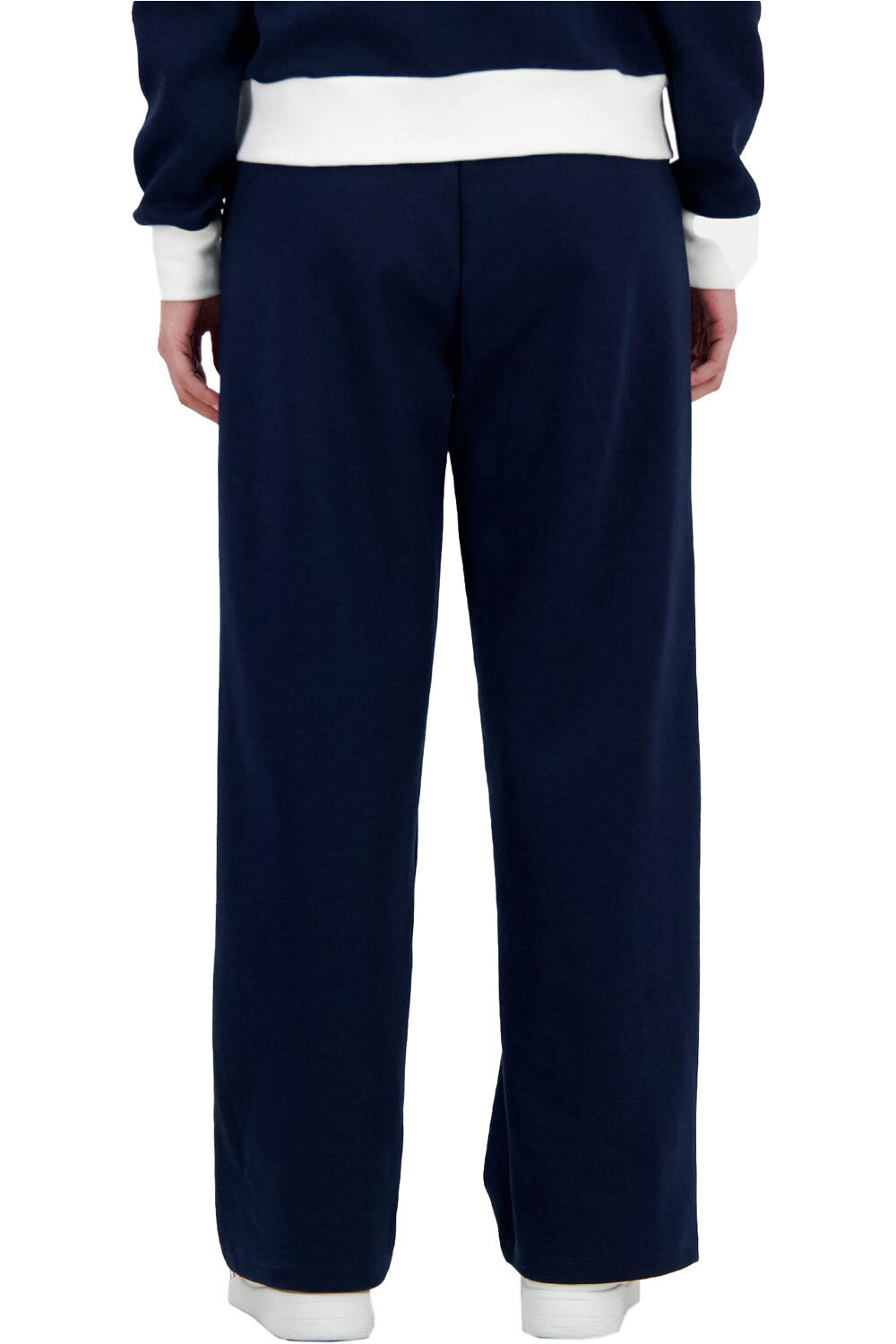 Le Coq Sportif pantalón mujer HERITAGE SP Pant LARGE N1 W vista trasera