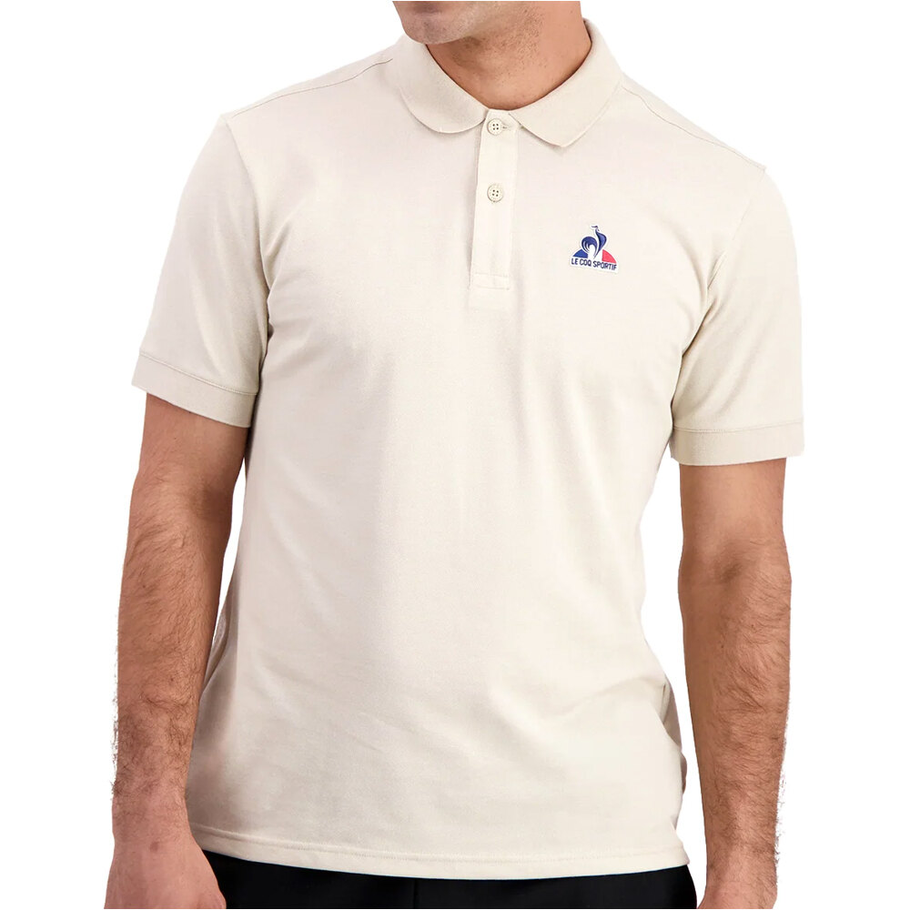 Le Coq Sportif polo manga corta hombre ESS Polo SS N1 M vista frontal