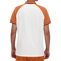 Le Coq Sportif polo manga corta hombre HERITAGE Polo SS N2 M vista trasera