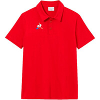 Le Coq Sportif polo manga corta niño Enfant Polo SS PRESENTATION vista frontal