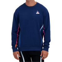 Le Coq Sportif sudadera hombre CONTEMPORAIN LF Crew Sweat N1 M vista frontal