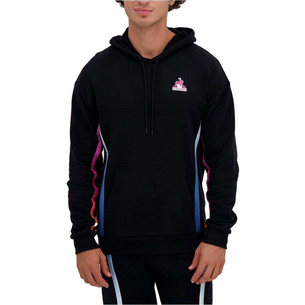 Le Coq Sportif sudadera hombre CONTEMPORAIN LF Hoody N1 M vista frontal